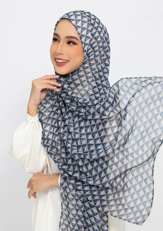 Bokitta Hearts Collection Instant Hijab With Inner - Freestyle (B Inner)